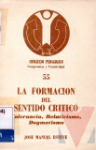 La formacin del sentido crtico