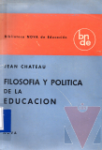 Filosofa y poltica de la educacin
