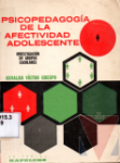 Psicopedagoga de la afectividad adolescente