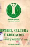 Hombre, cultura y educacin