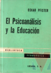 El psicoanlisis y la educacin