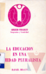 La educacin en una sociedad pluralista