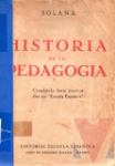 Historia de la Pedagoga