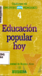 Educacin popular hoy