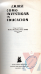 Cmo investigar en educacin