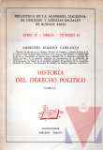 Historia del derecho poltico