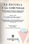 La escuela y la comunidad