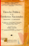 Derecho pblico de los Territorios Nacionales