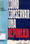 Como conservar una Repblica