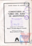 Comentario al "Libro del alma" de Aristteles