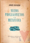 Nuevos prolegmenos a la metafsica