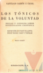 Los tnicos de la voluntad