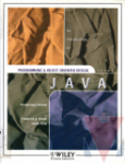 Introduction to programming and object oriented desing using java