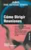 Cmo dirigir reuniones