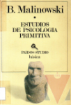 Estudios de psicologa primitiva