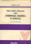 Coloquio Internacional sobre Antropologa Filosfica In-Sistencial