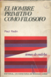 El hombre primitivo como filsofo