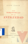 Las bibliotecas en la antigedad