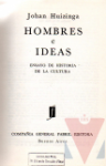 Hombres e ideas