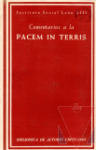 Comentarios a la Pacem in Terris