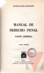 Manual de Derecho Penal