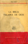 La Biblia, palabra de Dios