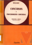 Concursos y procedimiento concursal