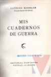 Mis cuadernos de guerra