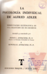 La psicologa individual de Alfred Adler