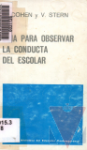 Gu�a para observar la conducta del escolar