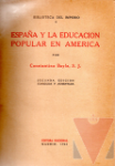 Espaa y la educacin en Amrica