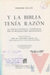 Y la Biblia tena razn
