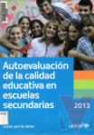 Autoevaluacin de la calidad educativa en escuelas secundarias