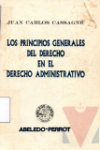 Los principios generales del derecho en el derecho administrativo