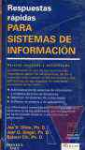 Respuestas rpidas para sistemas de informacin