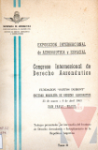 Congreso Internacional de Derecho Aeronutico