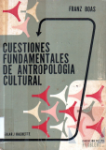 Cuestiones fundamentales de antropologa cultural