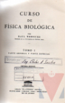 Curso de fsica biolgica