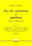 Ley de concursos y quiebras