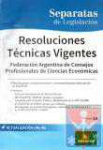 Resoluciones tcnicas vigentes