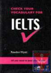 Check your vocabulary for IELTS