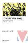 Lo que nos une