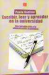 Escribir, leer y aprender en la universidad
