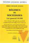 Rgimen de sociedades comerciales