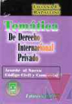 Temtica de derecho internacional privado