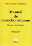 Manual de Derecho Romano