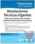 Resoluciones tcnicas vigentes