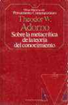 Sobre la metacrtica de la teora del conocimiento