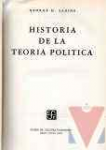 Historia de la teora poltica