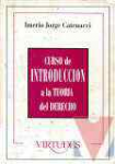 Curso de introduccin a la teora del derecho